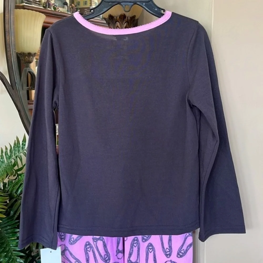Brand New OshKosh B’Gosh 2-Piece Pajamas Set Ballerina Ballet Dance Fleece Pants